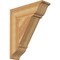 Ekena Millwork Traditional Traditional Rough Sawn Bracket, Western Red Cedar, 6"W x 20"D x 24"H BKT06X20X24TRA01RWR - alternate 1